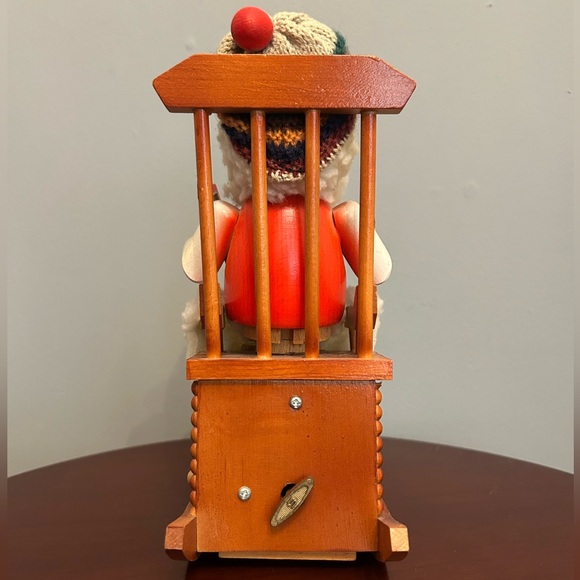 Steinbach Musical Rocking Chair Pipe Smoking Opa - Picture 4 of 7